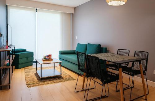 Caballito Apartment | Fascinante apart moderno con balcón, pura luz y serenidad