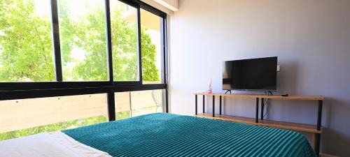 Caballito Apartment | Fascinante apart moderno con balcón, pura luz y serenidad