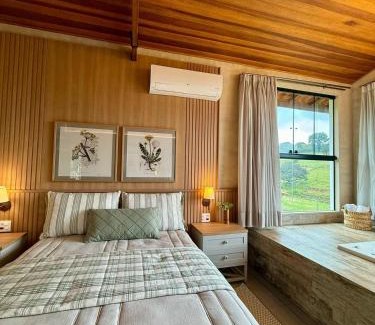 Pedra Bela House | Fazenda com 3 espaços independentes - 10 suítes com PISCINA, 4 suítes com JACUZZI ou Chalé romântico com JACUZZI - Wi-Fi 400MB Lagos e Cavalos