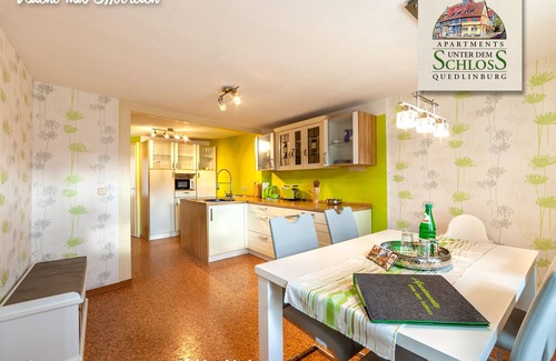 Quedlinburg Apartment | Feel-good apartment (87m², single monument) in the middle of the old town of Quedlinburg