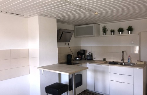 Boerssum Apartment | Feel good on the holiday farm, it is a "bear cave"