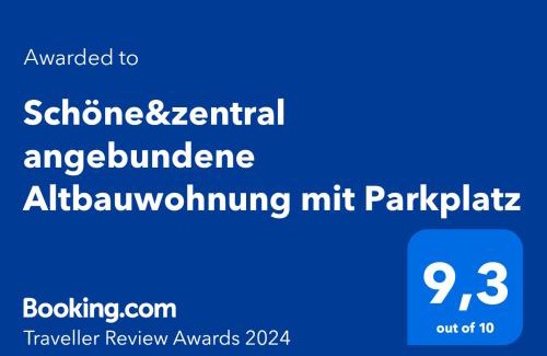 Barendorf Apartment | FeelsLikeHome - Schöne&zentral angebundene Altbauwohnung mit Parkplatz