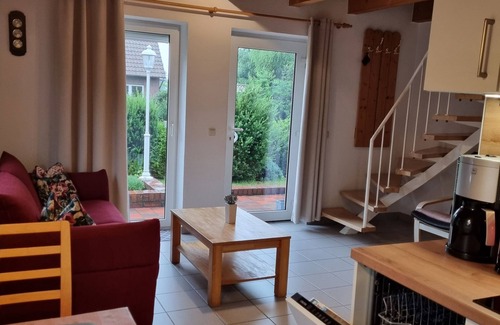 Tannenhausen House | Fehaus, shower/WC, 1 bedroom, 1 living-bedroom in front - Helena am Badesee,