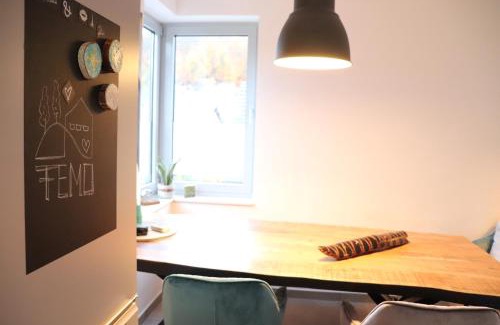 Burbach Apartment | Femo SCHICK-modern, Natur, Rothaarsteig, 2Etg, 2Bäder