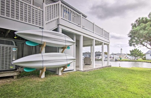 Fenwick Island House | Fenwick Island Home with Canalfront Deck Less Than 1Mi to BCH