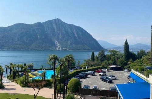 Bissone Apartment | Ferien am Luganer See mit Seesicht