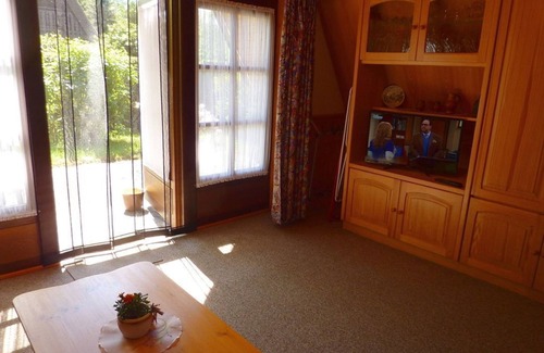 Burg-Kauper Apartment | Ferienhaus am Fließ - Ferienhaus am Fließ, SZ im OG, WZ, Küche, Du/wc, Terrasse