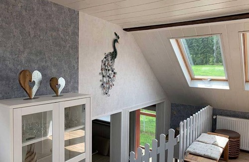 Hilders House | Ferienhaus Casa Roja - Ferienhaus, Dusche und Bad, WC, 2 Schlafräume