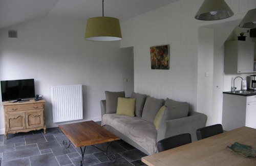 Zerkegem House | Ferienhaus mit gemeinsamem Pool und Garten