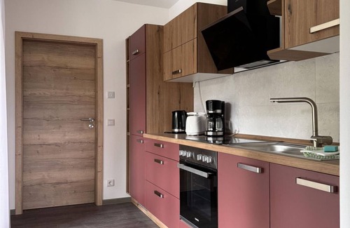 Reinhardtsdorf-Schoena Apartment | Ferienwohnung "heilige Stiege", 1 Schlafraum - Ferienhaus Barbarine