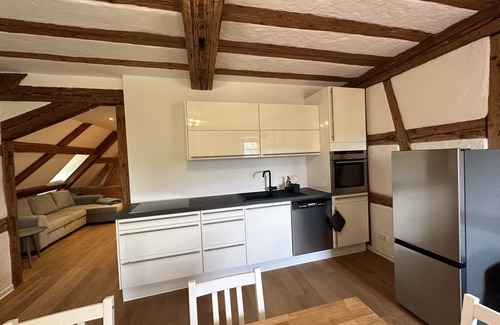 Marxzell Apartment | Ferienwohnung, 112 qm, 2 Schlafzimmer, Wohnzimmer, Max. 6 Personen