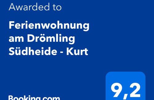 Bergfeld Apartment | Ferienwohnung am Drömling Südheide - Kurt