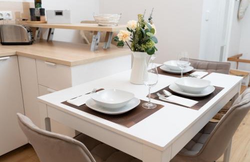 Konigstein an der Elbe Apartment | Ferienwohnung Bastei mit Stellplatz im Zentrum