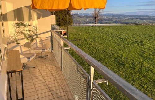 Lindenberg im Allgaeu Apartment | Ferienwohnung Bergblick