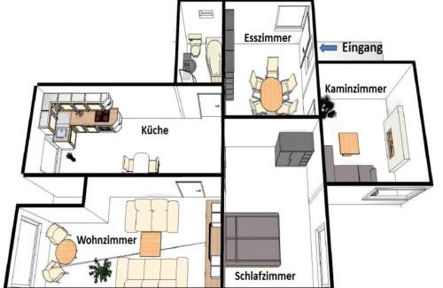 Dahlen Apartment | Ferienwohnung Deutschmann