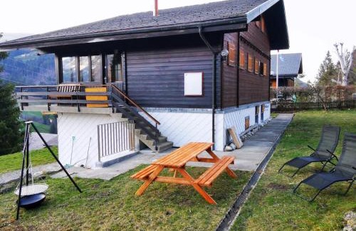 Plaffeien Apartment | Ferienwohnung im Chalet am Bach