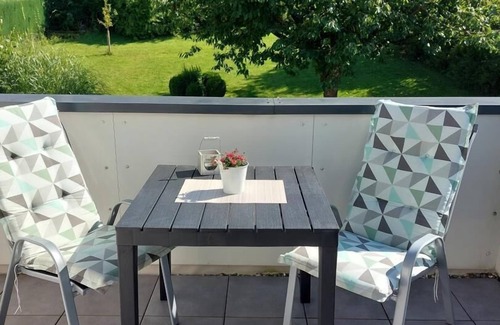 Velmede Apartment | Ferienwohnung Klärchen mit Balkon