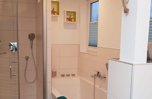 Isny im Allgaeu Apartment | Ferienwohnung Lanz - Appartement/fewo, Bad, WC, 1 Schlafraum