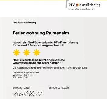 Bad Orb Apartment | Ferienwohnung Palmenalm