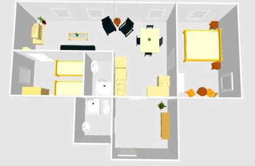 Sehmatal-Neudorf Apartment | Ferienwohnung-Panoramablick