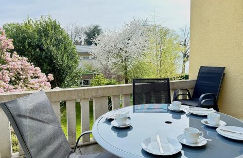 Nonnenhorn Apartment | Ferienwohnung Seeperle49 - Besonders, stilvoll mit eigenem Badestrand