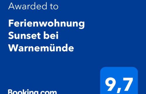 Ortsamt 2 Apartment | Ferienwohnung Sunset bei Warnemünde