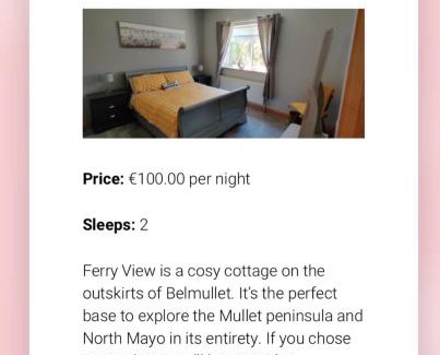 Belmullet House | Ferry View Cottage