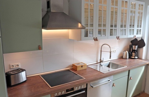 Kalifornien Apartment | FeWo Waterkant mit Meerblick und Garten