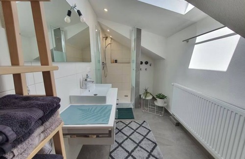 Bad Waldsee Apartment | FeWo339 - Cozy vacation apartment with large south-facing balcony. Pet friendly!