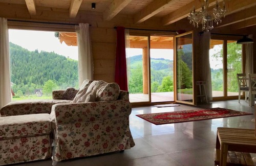 Poreba Wielka Ski Chalet | Fijałówka dom z bali w Gorcach