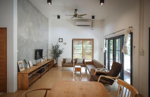 Chiang Khan Hotel | FineUpHome บ้านพักเหมาหลัง 3 ห้องนอน 2 ห้องน้ำ ห้องครัว ห้องรับแขก ห้องรับประทานอาหาร พร้อมสระว่ายน้ำส่วนตัว