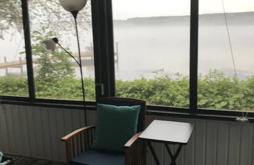 Rock Stream House | Fir Tree Cottage with a million dollar view of Seneca lake.
