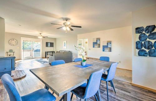 North Bend House | Fire Pit and Bay Views North Bend Home!