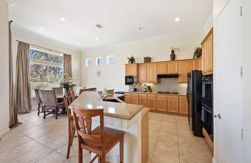 La Quinta Villa | Firepit, West Facing Golf Course Heated Pool Home!