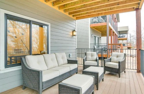 Indian Point House | Fireplace and Lake Access Waterfront Branson Escape