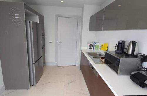 Buyukcekmece Apartment | FIRST AVENUE 2 bedrooms, Livingroom with a charming sea view