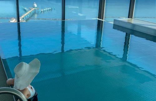 Sellin Apartment | FIRST im FIRST Sellin, Penthouse Meer & Meer mit phänomenalem Ostseeblick