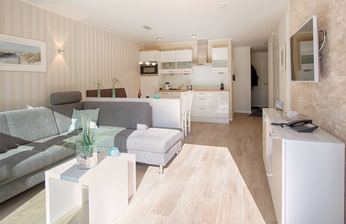 Langeoog Apartment | First occupancy in June 2015, 5 stars, 2 bathrooms, 2 bedrooms, sauna, 2 terraces