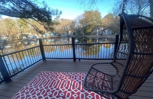 Rocky Mount House | Fish from your deck near 10th hole of golf course