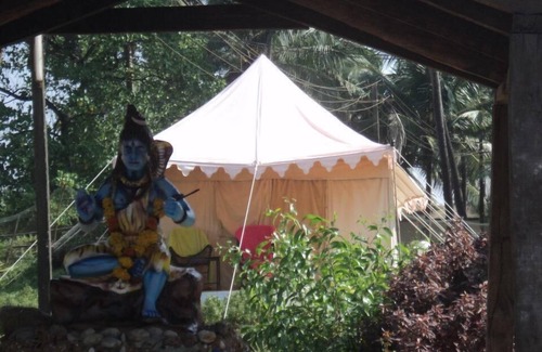 Anjuna RV Rental | Five Five Restaurant and Guest Tent- Glamping