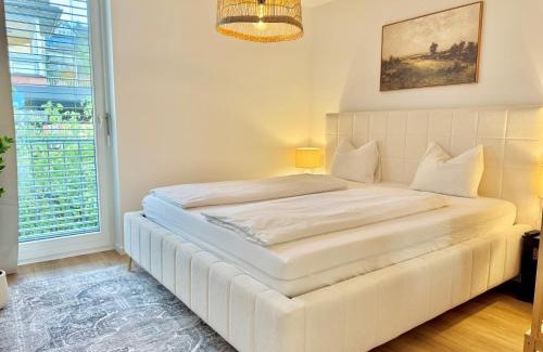 Schwarzach Apartment | FLAIR Apartments Vorarlberg - Stilvolles Wohnen nahe Bodensee & Alpen - Küche, Balkon & Gratis Parkplatz