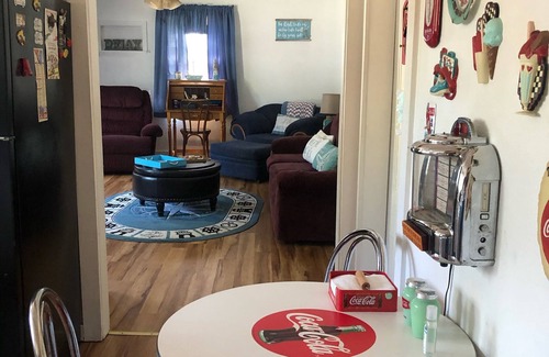 Orange City House | Flamingo Landing is a Charming Little 2 Bedroom Bungalow With Florida Room