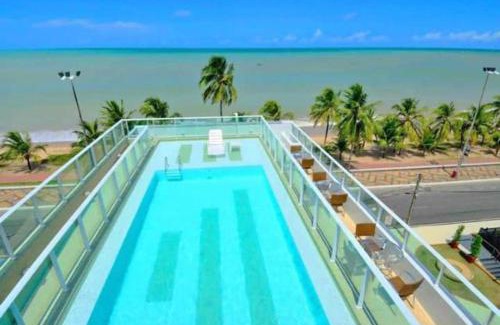 Cabo Branco Apartment | Flat Beira Mar do Cabo Branco Quarto com linda vista para o mar