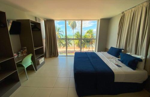 Cabo Branco Apartment | Flat Beira Mar do Cabo Branco Quarto com linda vista para o mar