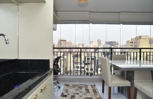 Campos Eliseos Apartment | Flat com Vista 5 pessoas 2 suítes climatizados,
