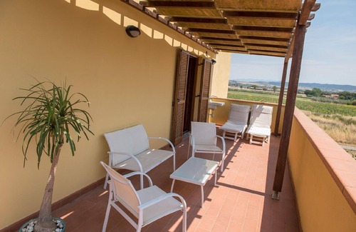 Alberese Apartment | Flat in Alberese with panoramic terrace