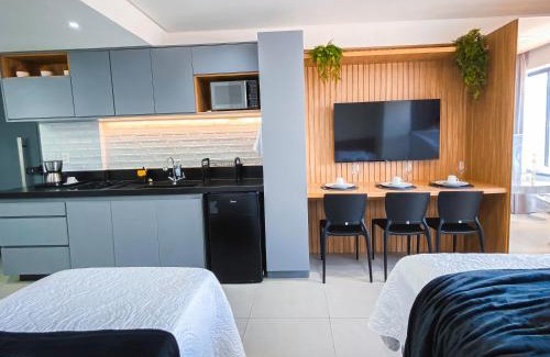 Jardim Oceania Apartment | Flat Vista Mar Apenas 50 metros da praia