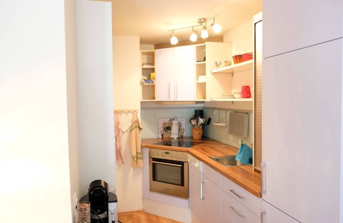 Vulpera Apartment | Flat with mountain view