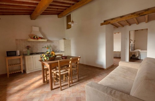 Pomarance Apartment | Flat with private veranda,shared pool,quiet location for a relaxing holiday,sl 4