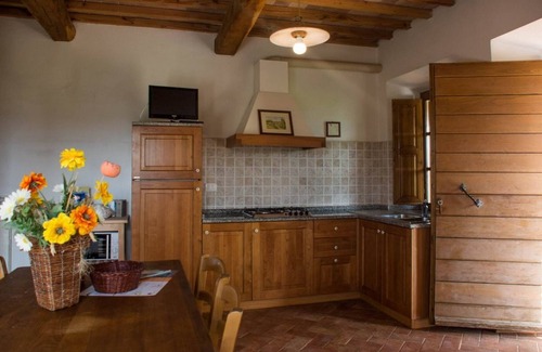 Pomarance Apartment | Flat with private veranda,shared pool,quiet location for a relaxing holiday,sl 6